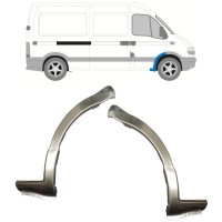 Front wing repair panel for Opel Movano 1998-2010 / Left+Right / Set 15360