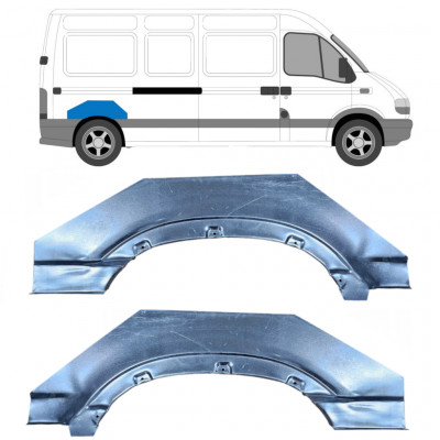 OPEL MOVANO / R MASTER 1998- REAR WHEEL ARCH / SET