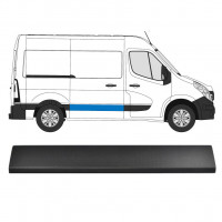 Sliding door side trim for Renault Master 2010- / Right 10843