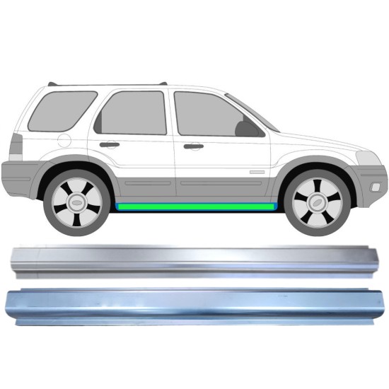 Sill and inner sill repair panel for Ford Maverick 2001-2008 / Left = Right (symmetrical) / Set 14855