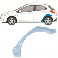 Rear wing repair panel for Mazda 2 2007-2014 / Left 12640