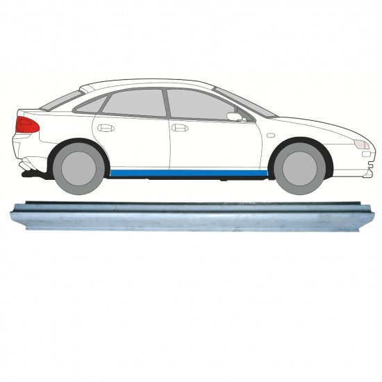 Sill repair panel for Mazda 323F 1994-1998 / Right 7979