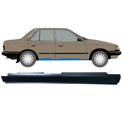 Full sill repair panel for Mazda 323 BF 1985-1989 / Right 12959