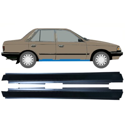 Full sill repair panel for Mazda 323 BF 1985-1989 / Left / Right / Left+Right / Set 12961