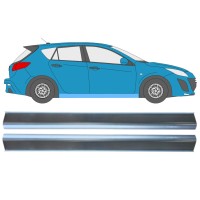 Sill repair panel for Mazda 3 2009-2013 / Left+Right / Set 15013