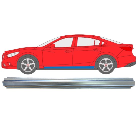 Sill repair panel