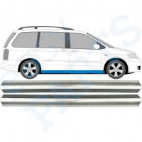 Sill repair panel for Mazda MPV 1999-2006 / Left = Right (symmetrical) / Set 10437