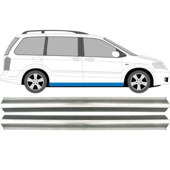 Sill repair panel for Mazda MPV 1999-2006 / Left = Right (symmetrical) / Set 10437