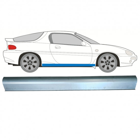 Sill repair panel for Mazda Mx-3 1992-1998 / Left = Right (symmetrical) 6707