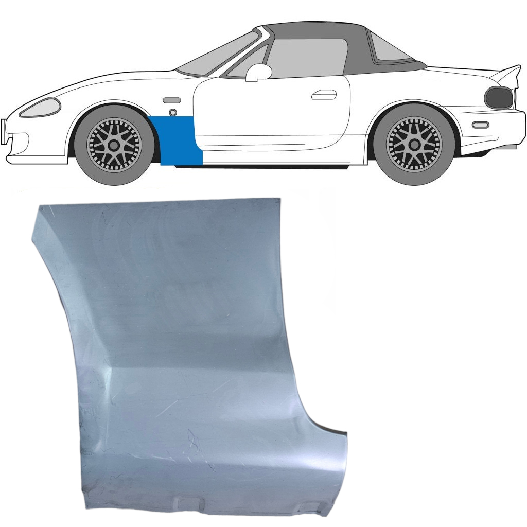  MAZDA MX-5 1998-2005 FRONT WING PANEL / LEFT