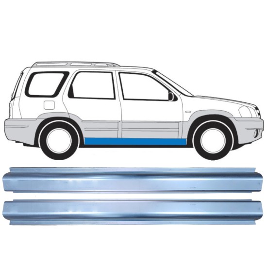 Sill repair panel for Mazda Tribute 2001-2008 / Left+Right 15595