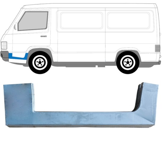 Front door sill repair panel for Mercedes MB 100 1988-1996 / Left 16858