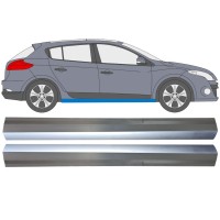 Sill repair panel for Renault Megane III 2008-2016 / Left+Right / Set 16045