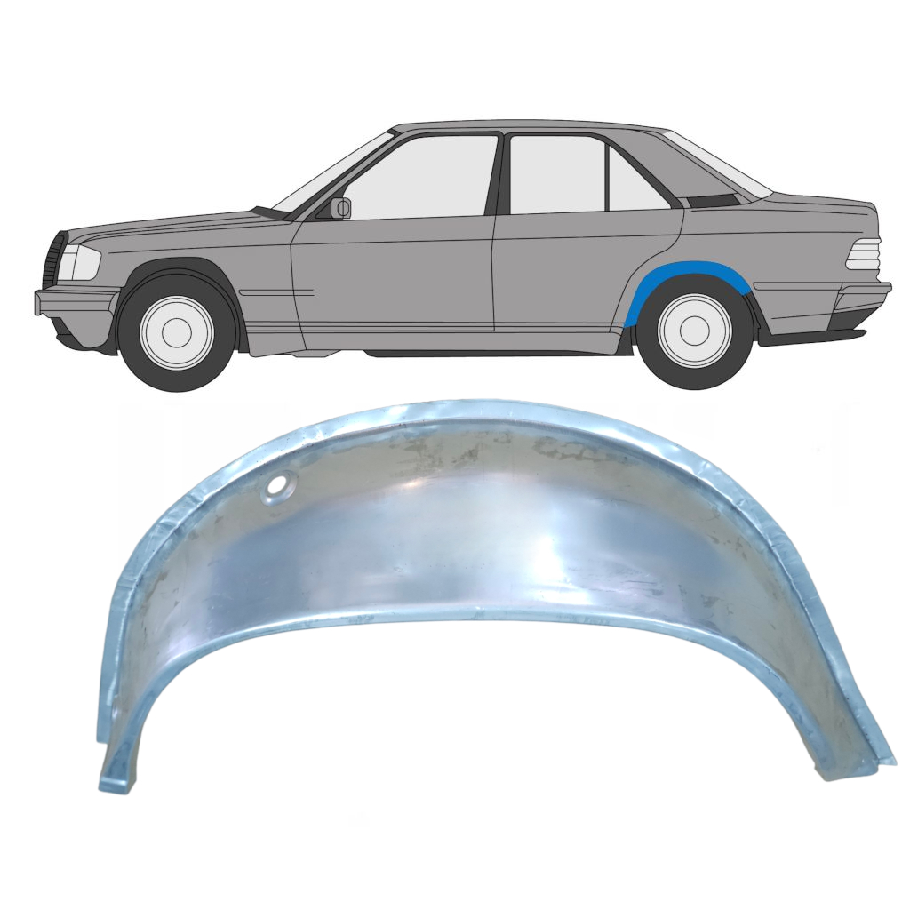 MERCEDES 190 1982-1993 INNER REAR WHEEL ARCH / LEFT