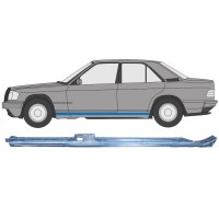 Upper sill repair panel for Mercedes 190 W201 1982-1993 / Left 15128