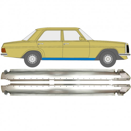 MERCEDES W114 W115 1968-1977 SILL REPAIR PANEL / SET