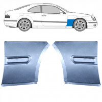 Front wing repair panel for Mercedes CLK 1997-2003 / Set 11956