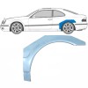 Rear wing repair panel