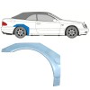 Rear wing repair panel