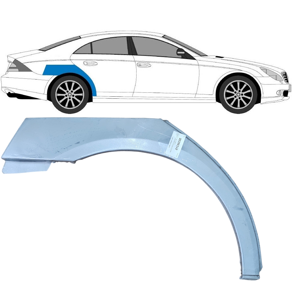  MERCEDES CLS-CLASS 2004-2011 REAR WHEEL ARCH / RIGHT