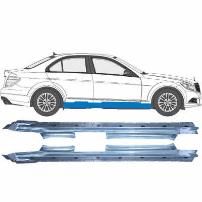 MERCEDES C-CLASS 2007-2014 FULL SILL REPAIR PANEL / SET