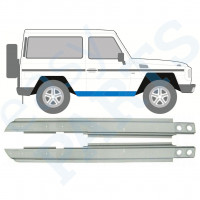 Sill repair panel for Mercedes G-Class 1979- / Left+Right / Set 9820