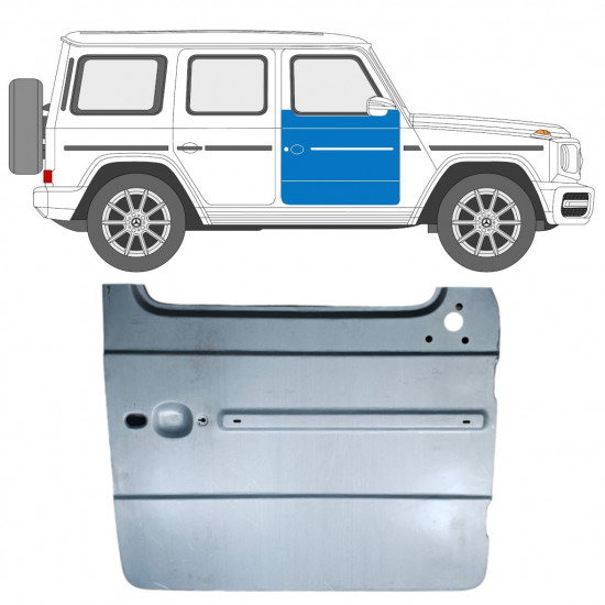 High front door repair panel for Mercedes G-Class W464 2018-2024 / Right 12786