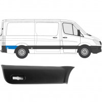 Rear fender side trim behind the wheel for Mercedes Sprinter 2006- / Right 7227