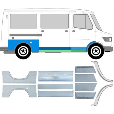 Repair panel set for Mercedes T1 207-410 1977-1995 / Left+Right / 6714