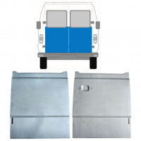High outer rear door repair panel for Mercedes T1 207-410 1977-1995 / Left+Right / Set 9783
