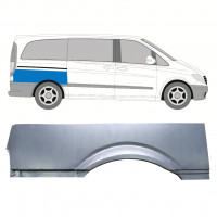 Rear wing repair panel for Mercedes Vito 2003- / SWB / Right 8283