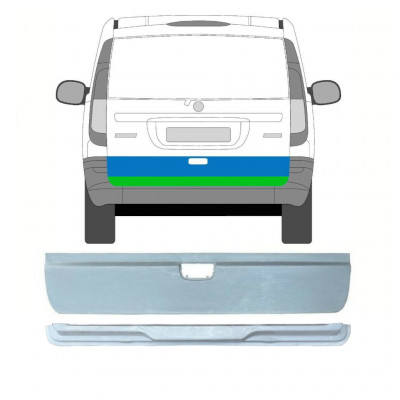 MERCEDES VITO 2003-2014 REAR DOOR INNER + OUTER REPAIR PANEL / SET