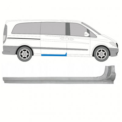 MERCEDES VITO 2003-2014 SLIDING DOOR SILL REPAIR PANEL / RIGHT