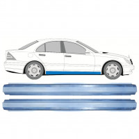 Sill repair panel for Mercedes C-class 2000-2007 / Left = Right (symmetrical) / Set 9610