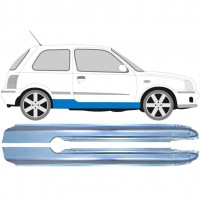 Sill repair panel for Nissan Micra 1992-2003 / Left+Right / Set 10570