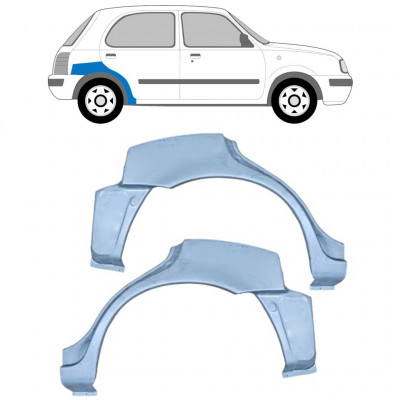 NISSAN MICRA 1992- 5 DOOR REAR WHEEL ARCH / SET