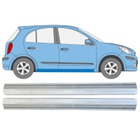 Sill repair panel for Nissan Micra K13 2010-2017 / Left+Right / Set 15215