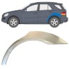 Rear wing repair panel