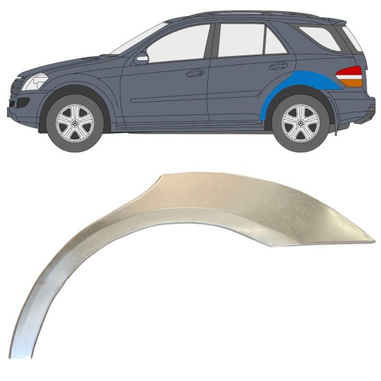 Rear wing repair panel for Mercedes-Benz M-Class ML W164 2005-2011 / Left 14930
