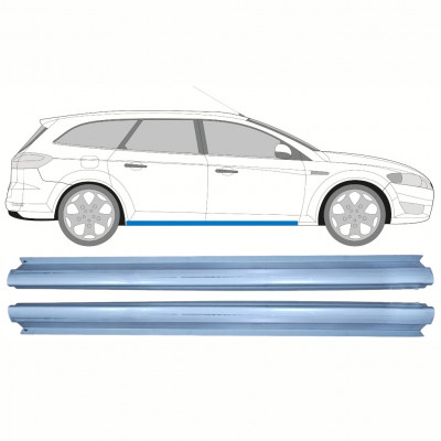 Sill repair panel for Ford Mondeo 2007-2015 / Left = Right (symmetrical) / Set 10236