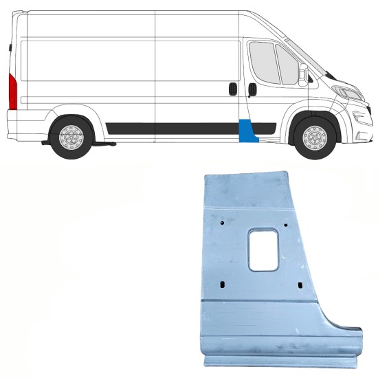 Pillar repair panel