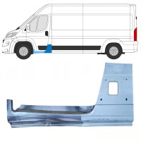 Pillar repair panel + Sill repair panel for Opel Movano 2021-2026 / Left 16472