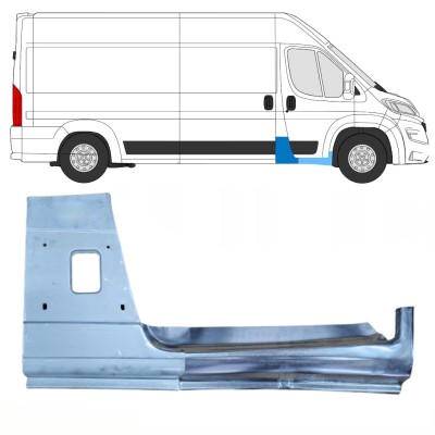 Pillar repair panel + Sill repair panel for Opel Movano 2021-2026 / Right 16471