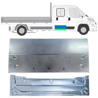 Inner and outer rear door repair panel for Opel Movano 2021-2026 / Left = Right (symmetrical) / Set 16408