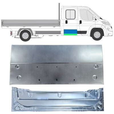 Inner and outer rear door repair panel for Opel Movano 2021-2026 / Left = Right (symmetrical) / Set 16408