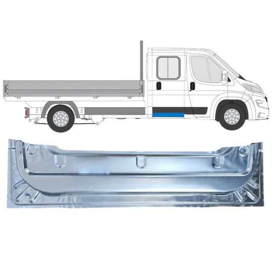 Inner rear door repair panel