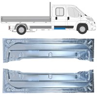 Inner rear door repair panel for Opel Movano 2021-2026 / Left+Right 16406