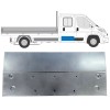 Rear door repair panel