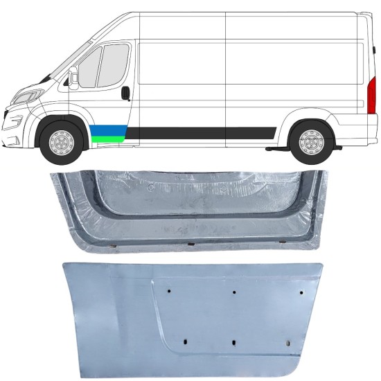 Inner and outer front door repair panel for Opel Movano 2021-2026 / Left 16479