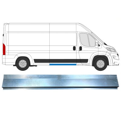 Inner sill repair panel for Opel Movano 2021-2026 / Left = Right (symmetrical) 16474